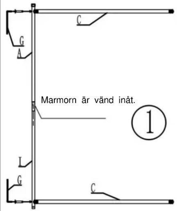Vevor PFFSTGMS12 - MONTERINGSTEG - 3