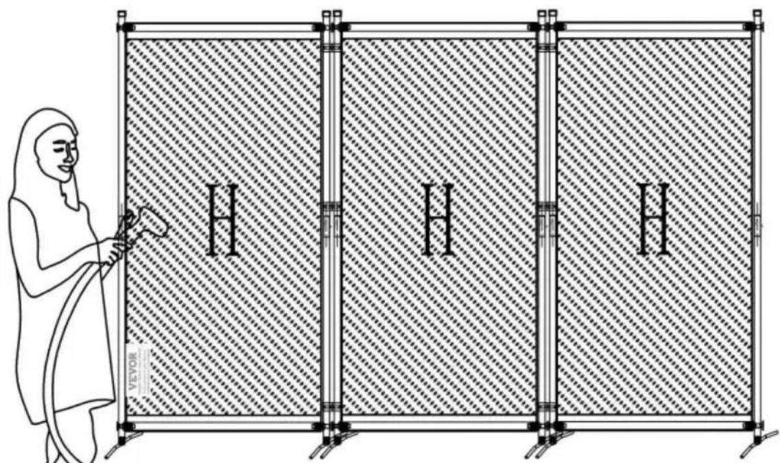 Vevor PFTSTGHS07 - ÉTAPE D'ASSEMBLAGE - 9