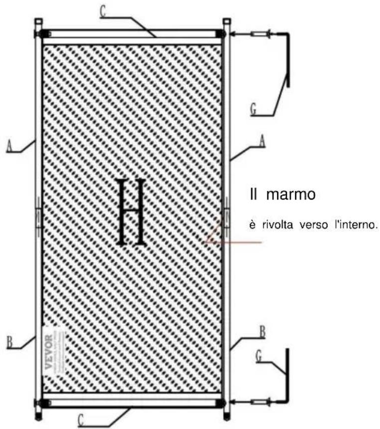 Vevor PFTSTGHS07 - FASE DI MONTAGGIO - 6