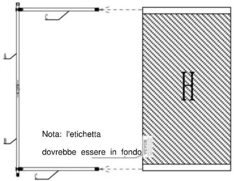 Vevor PFTSTGHS07 - FASE DI MONTAGGIO - 5