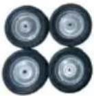 Vevor RFS-065 - STEP1: Install the wheels - 5