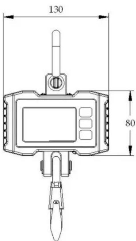 Vevor OCS-S - Abmessungen und Gewicht - 1