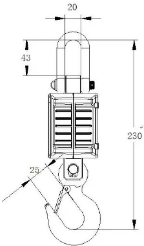 Vevor OCS-S - Dimension &amp; Weight - 2