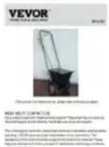Vevor RFS-025 - PART LIST - 1