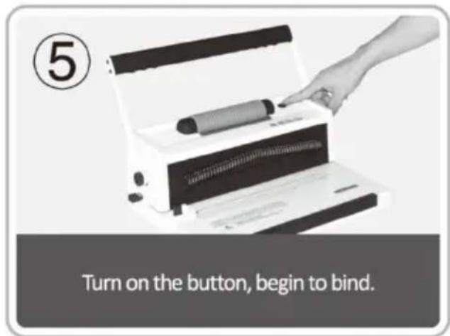 Vevor S20A - Binding Operation - 1