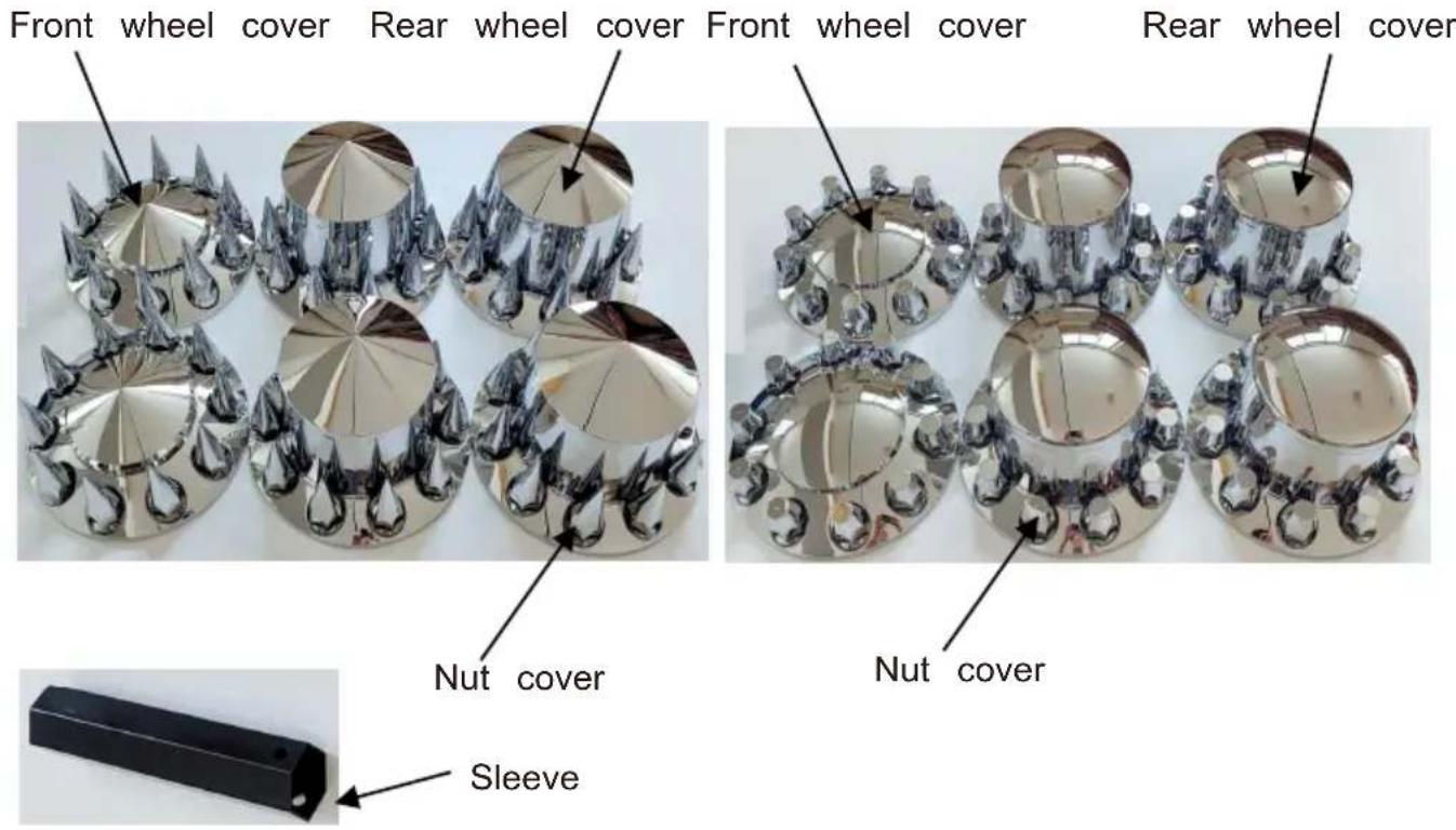 Vevor RL-LG006 - PARTS LIST - 1