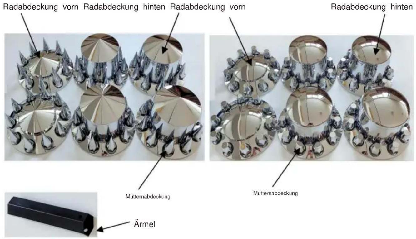 Vevor RL-LG006 - LISTE DER EINZELTEILE - 1
