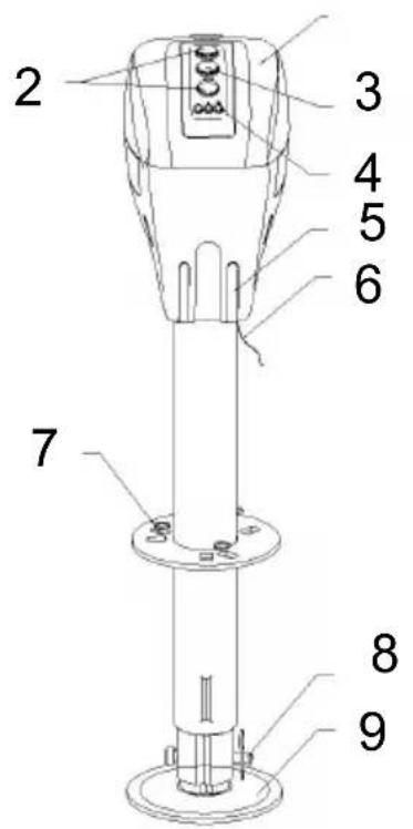 Vevor RVCP3500 - STRUCTURE DIAGRAM - 1