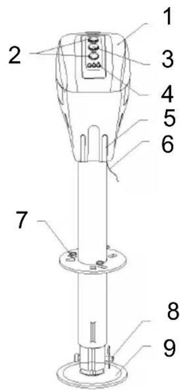 Vevor RVCP3500 - STRUCTURE DIAGRAM - 1