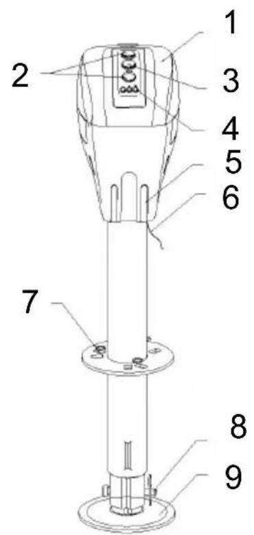 Vevor RVCP3500 - STRUCTURE DIAGRAM - 1