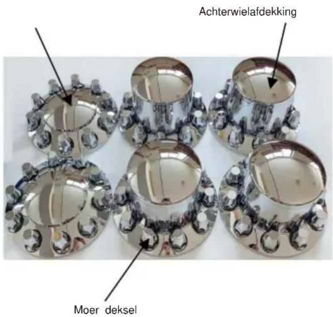 Vevor RL-LG001 - ONDERDELEN LIJST - 2