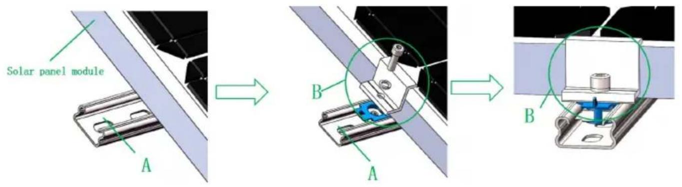 Vevor SF-SS-SKU7 - STEP 2 Inclined beam preinstalled - 4