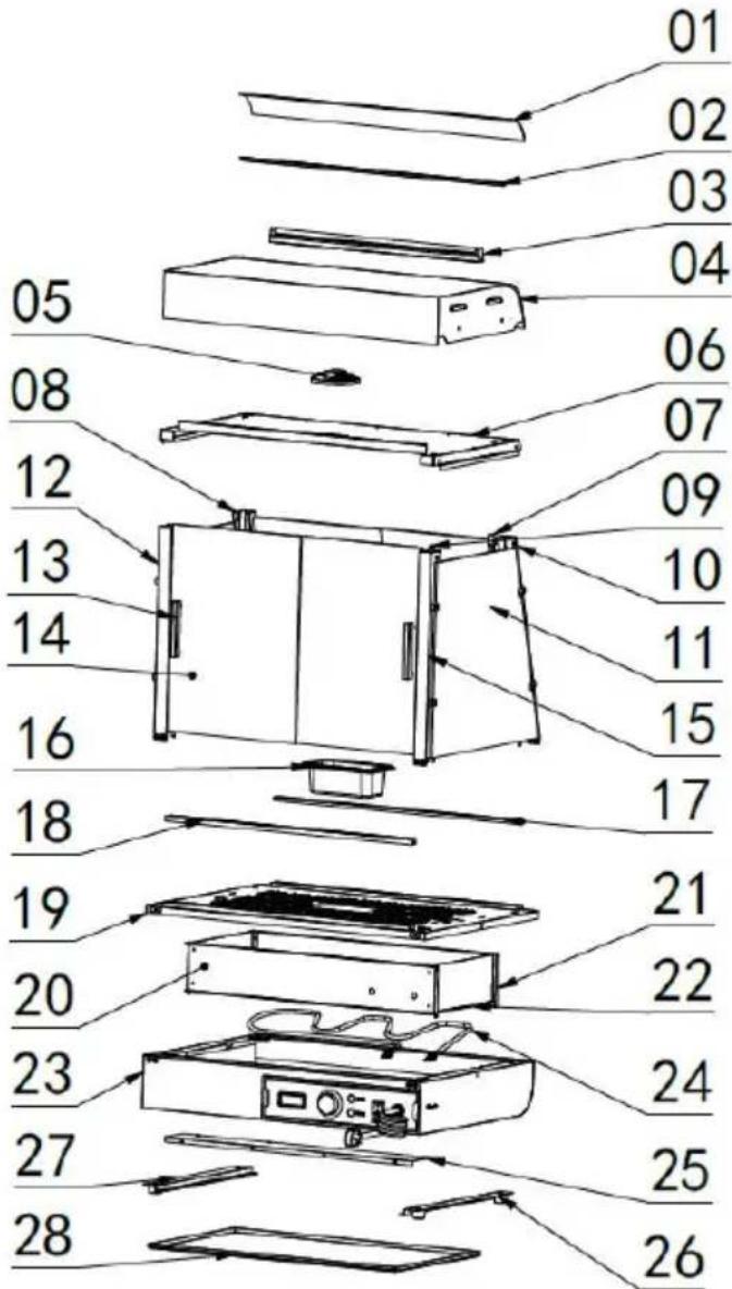 Vevor SC-CJ-602 - Product appearance picture - 5
