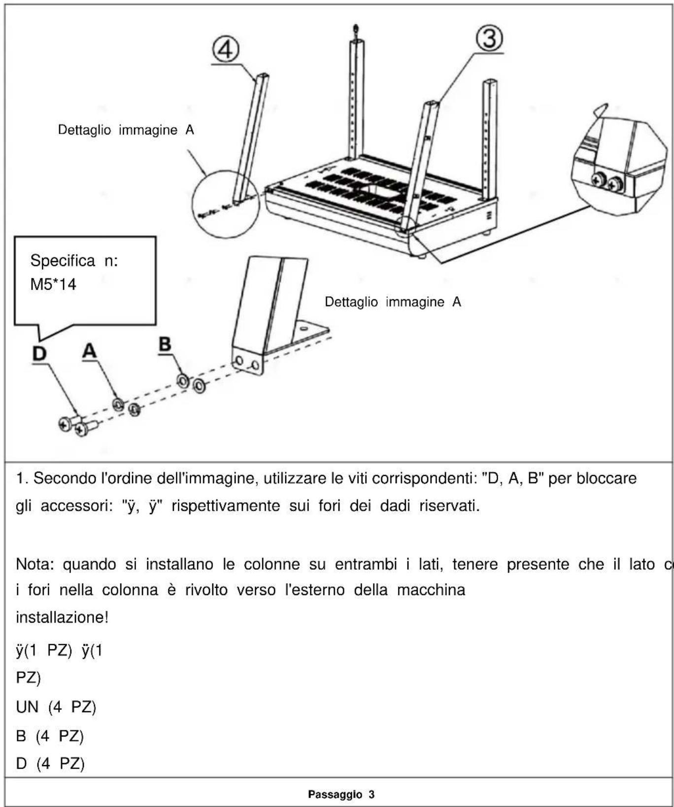 Vevor SC-CJ-602 - Schema di installmente del prodotto: - 5