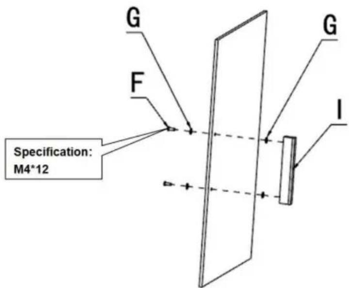 Vevor SC-CJ-602 - Schema di installmente del prodotto: - 3
