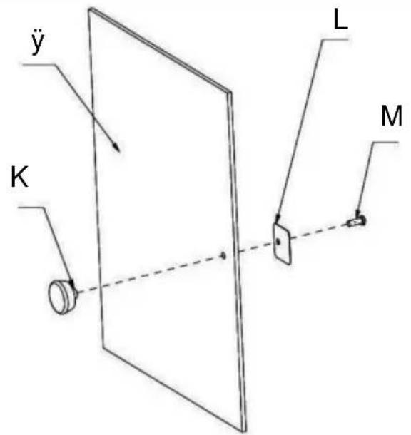 Vevor SC-CJ-602 - Symbolbeskrivning: I - 1