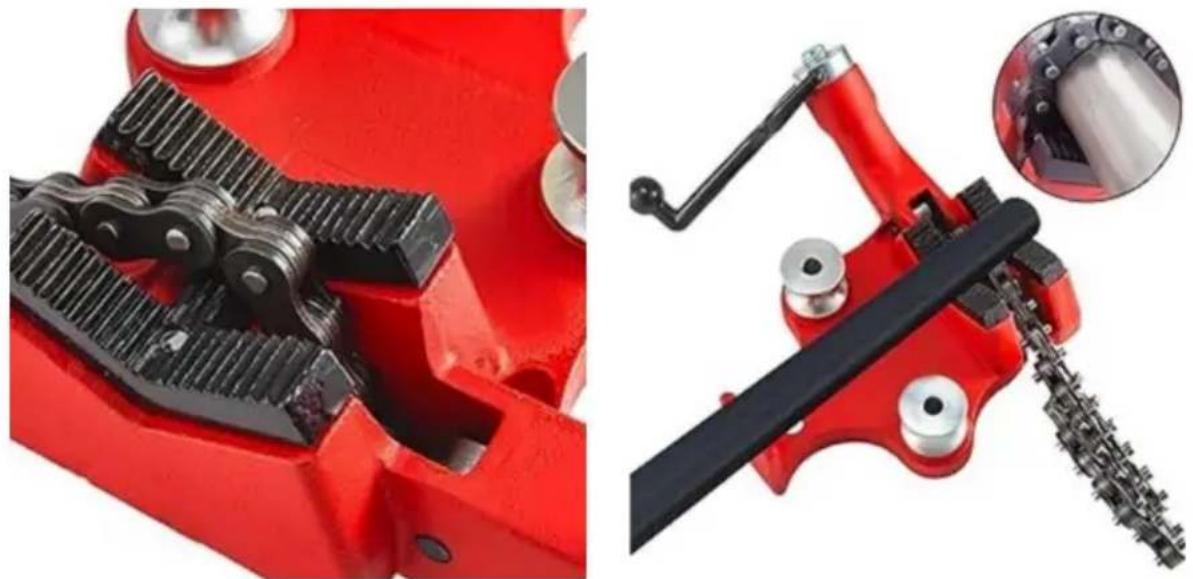 Vevor RG1204S5 - Base et mâchoires en fonte - 1