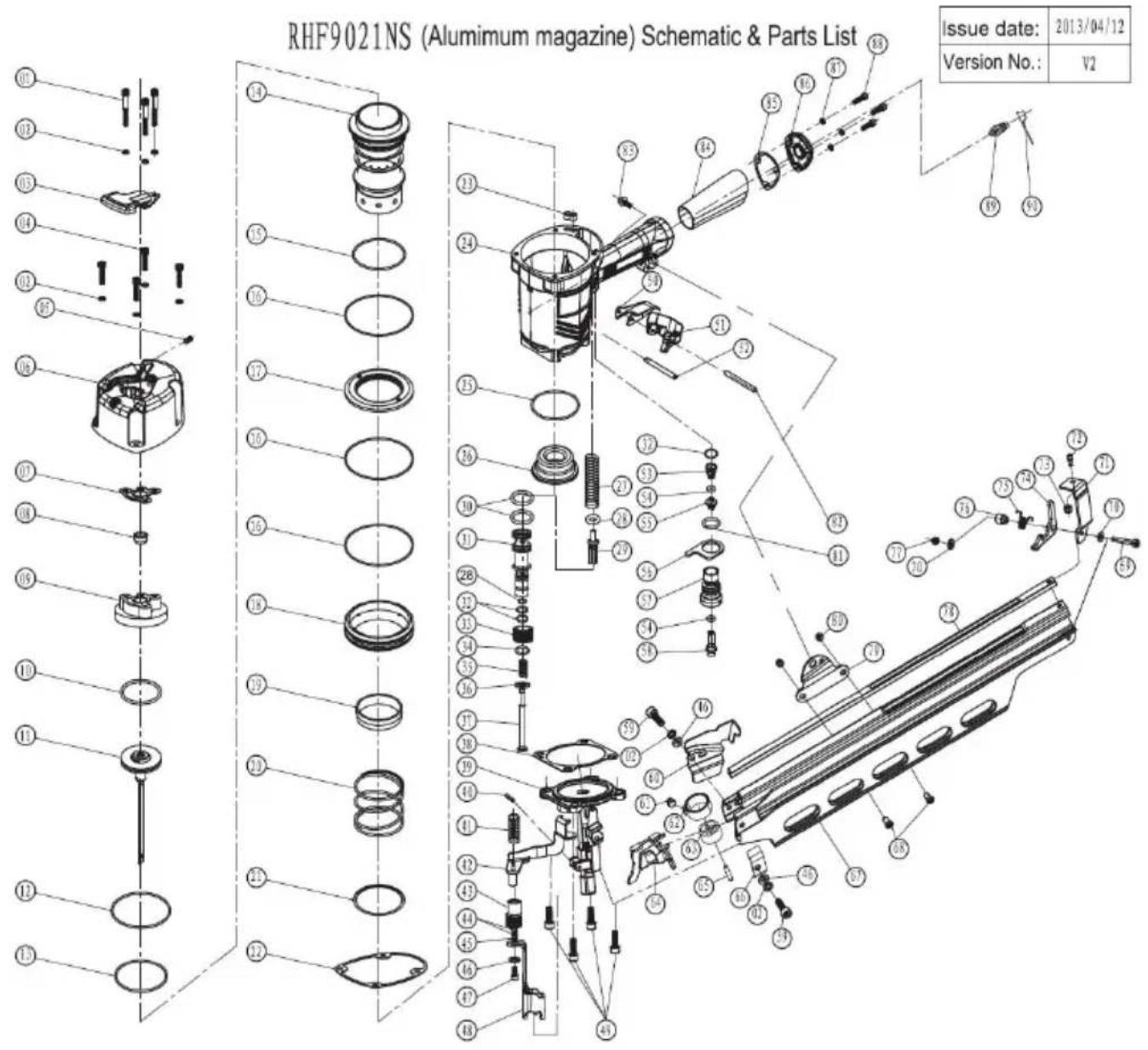 Vevor RHF9021NS - ADVERTENCIA: - 1