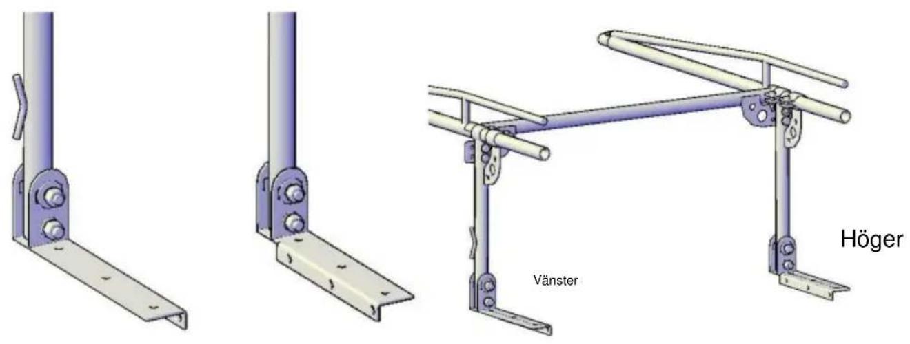Vevor SC1402 - STEG 4: Installera främre monteringsfötter - 1