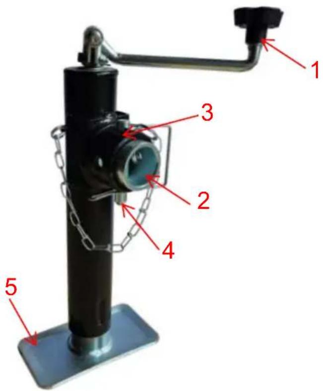 Vevor R20TSR - STRUCTURE DIAGRAM - 1