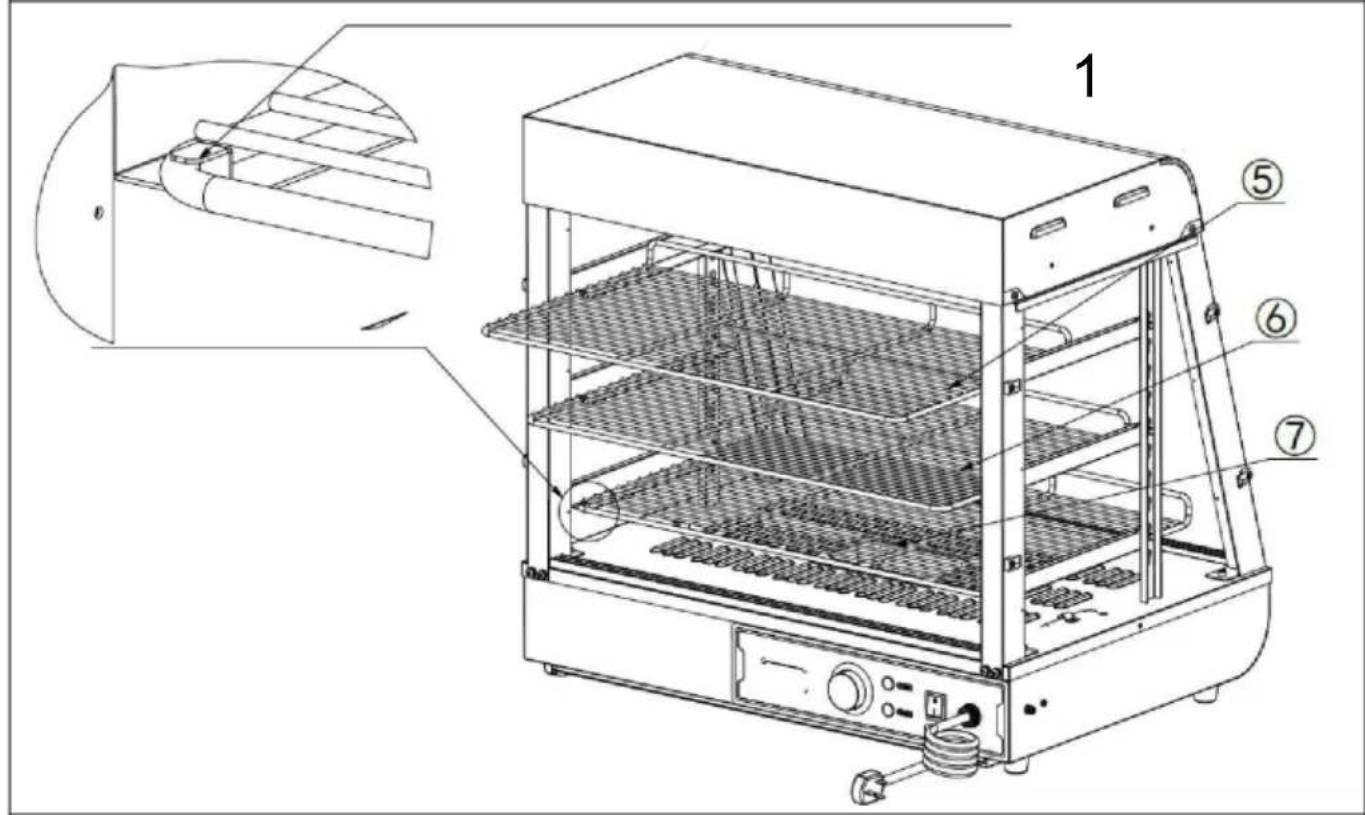 Vevor SC-CJ-601 - Schéma d'installation du produit : - 39