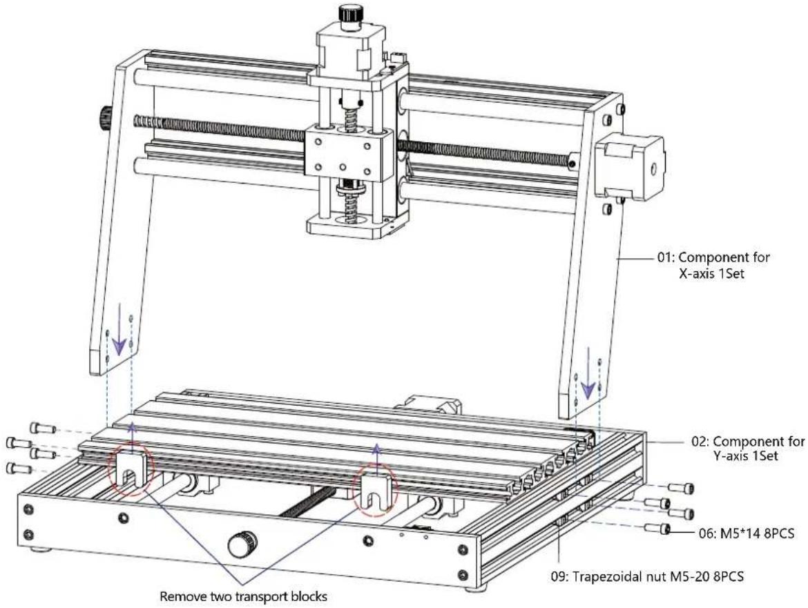Vevor S3020 - Machine Assembly - 1