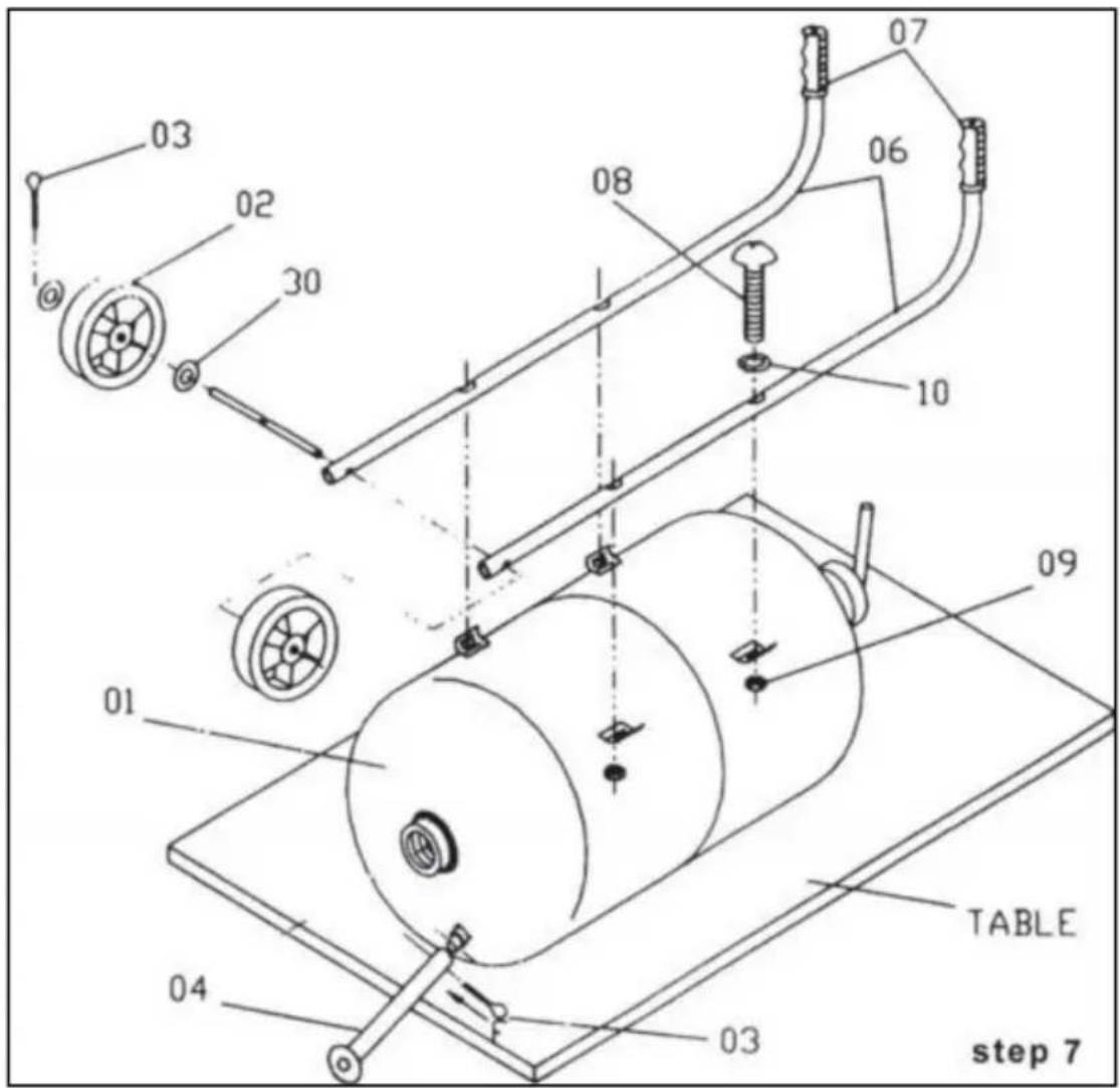 Vevor FF-Q903 - INSTRUCTIONS DE MONTAGE - 5