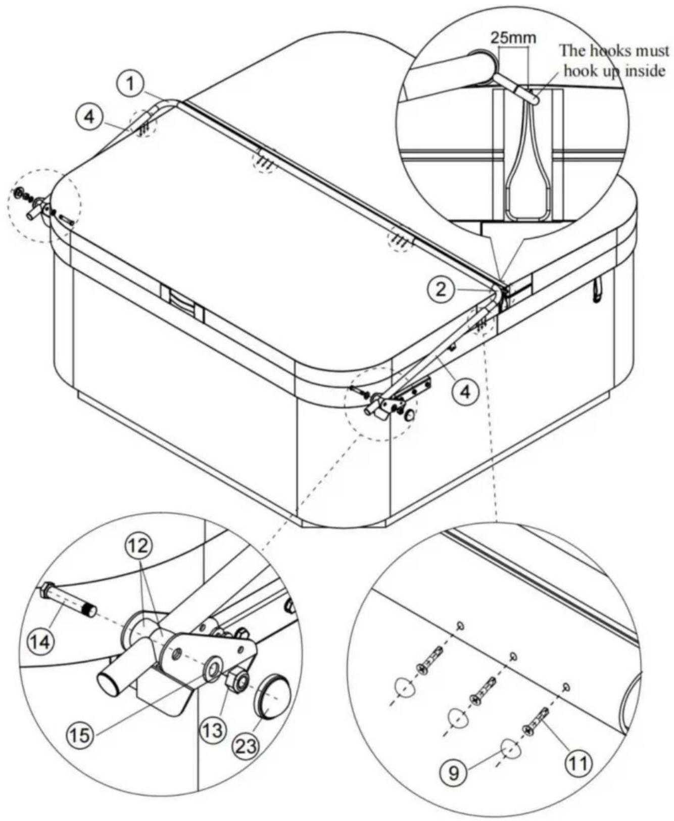 Vevor SCL-06 - LISTE DES PIÈCES - 31