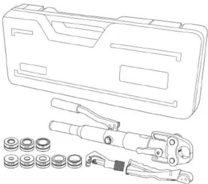 Vevor SD-1930 - Hydraulic Pipe Crimper - 1