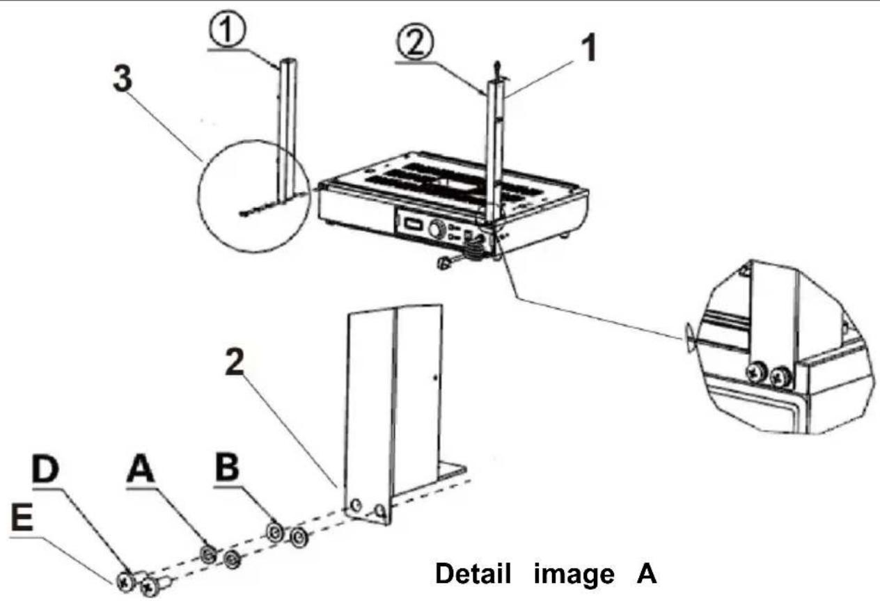 Vevor SC-CJ-603 - 9.Product installation diagram: - 32