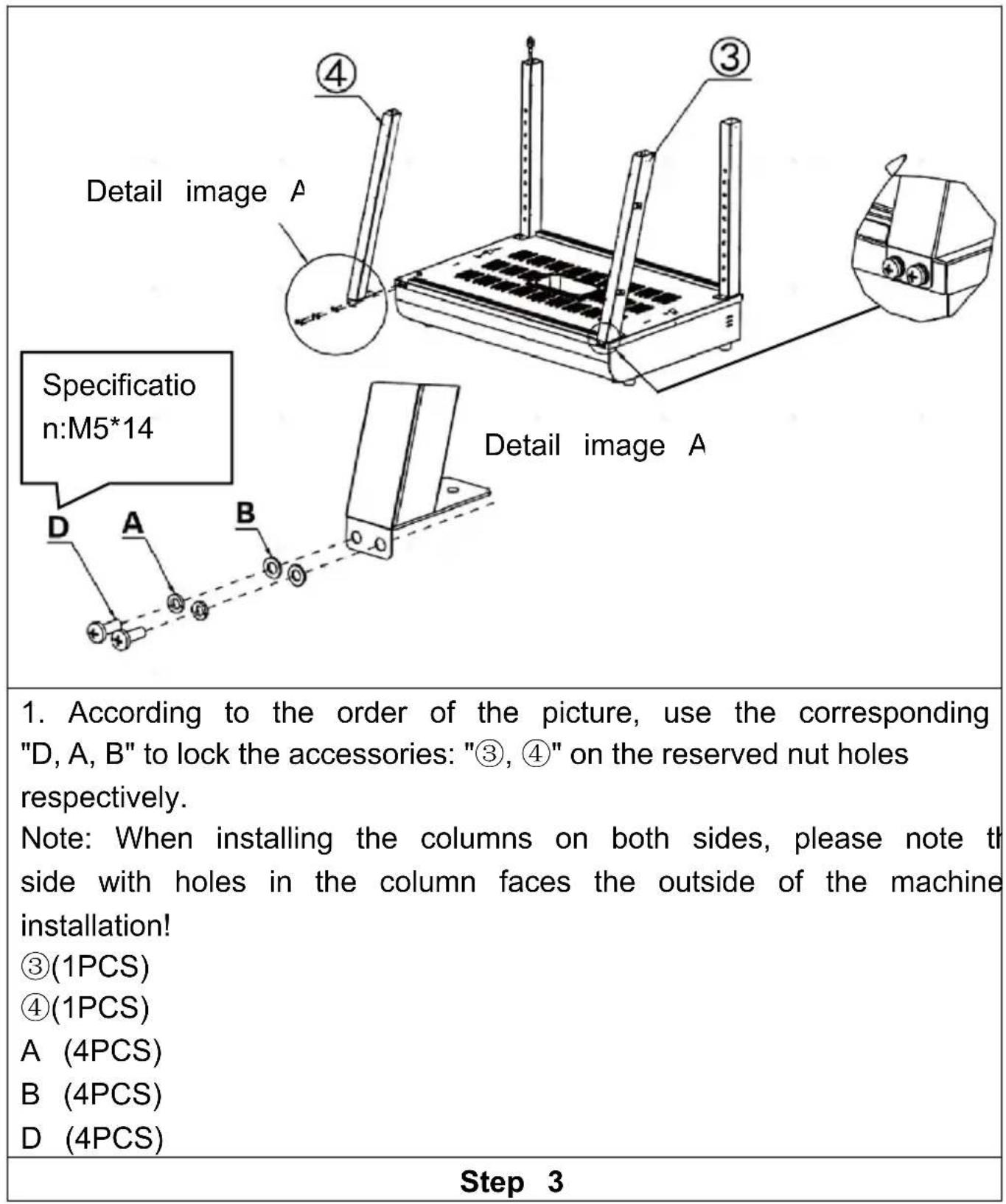 Vevor SC-CJ-603 - Step 2 - 1