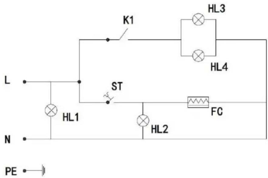 Vevor SC-CJ-603 - Circuit diagram - 1