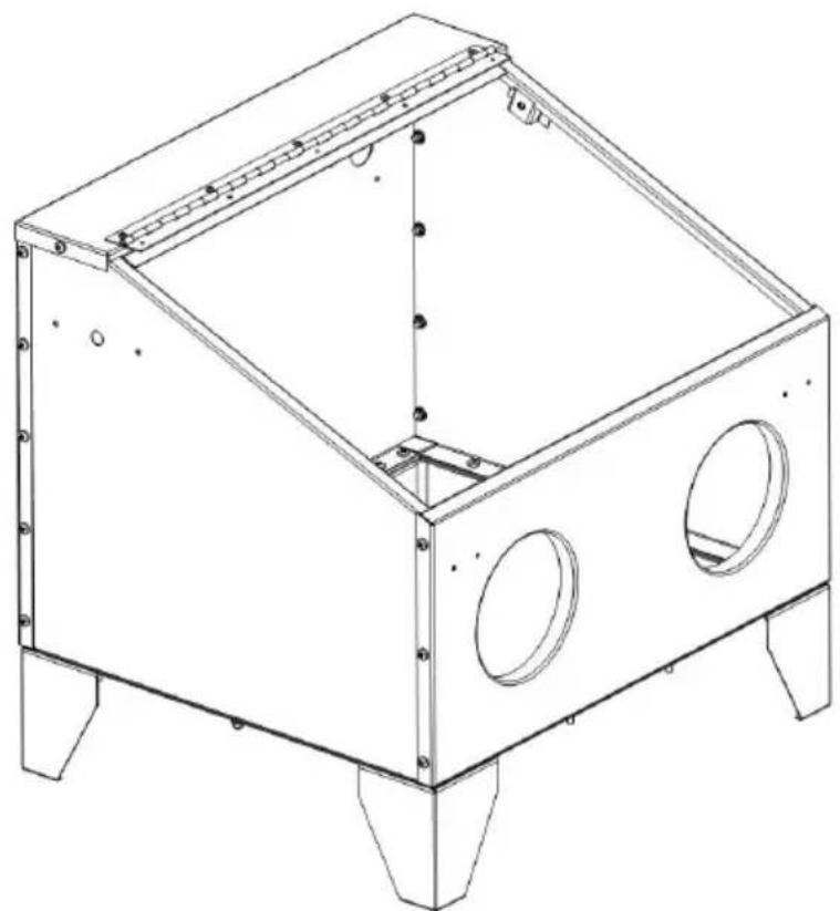Vevor SBC150 - Step 1 Assemble the view window - 4