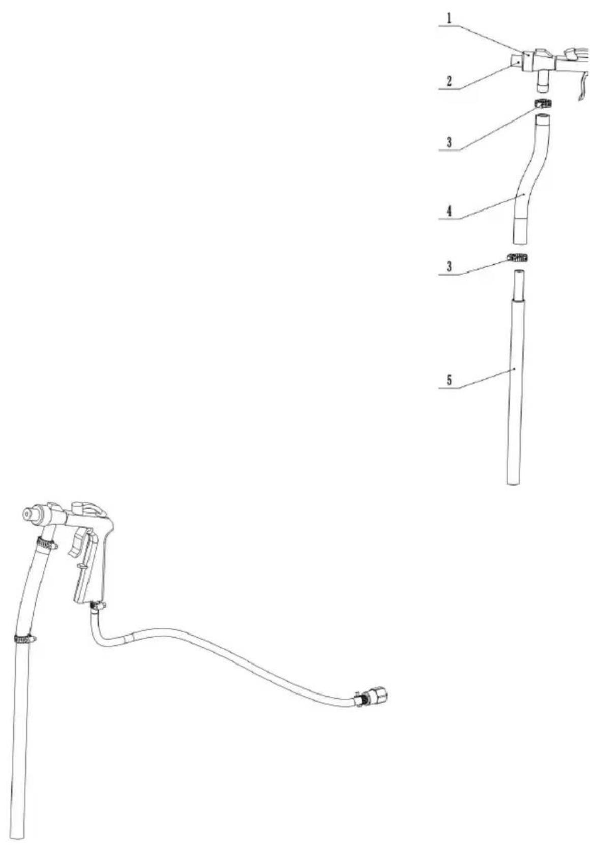 Vevor SBC150 - Step3 Assemble blasting gun - 1