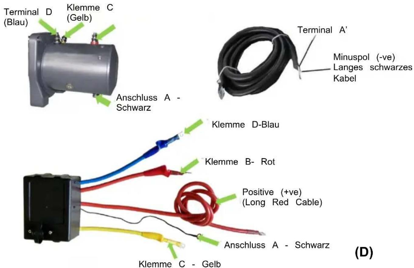 Vevor SEC16800T - ELEKTRISCHER ANSCHLUSS - 3