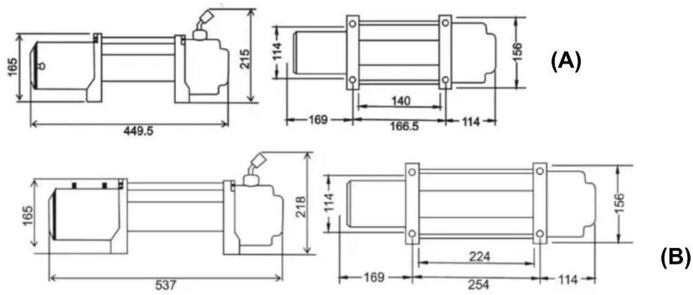 Vevor SEC16800T - WINDENINSTALLATION - 1