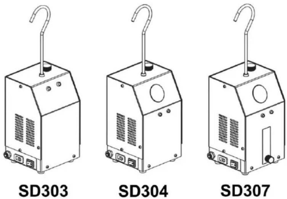 Vevor SD307 - AUTOMOTIVE SMOKE MACHINE LEAK DETECTOR - 1