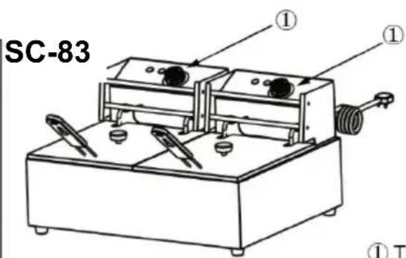 Vevor SC-101V - MODEL: SC-82 / Attention: - 1