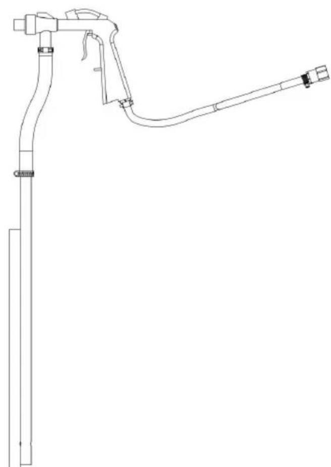 Vevor SBC220BF - Step6 Assemble blasting gun - 2