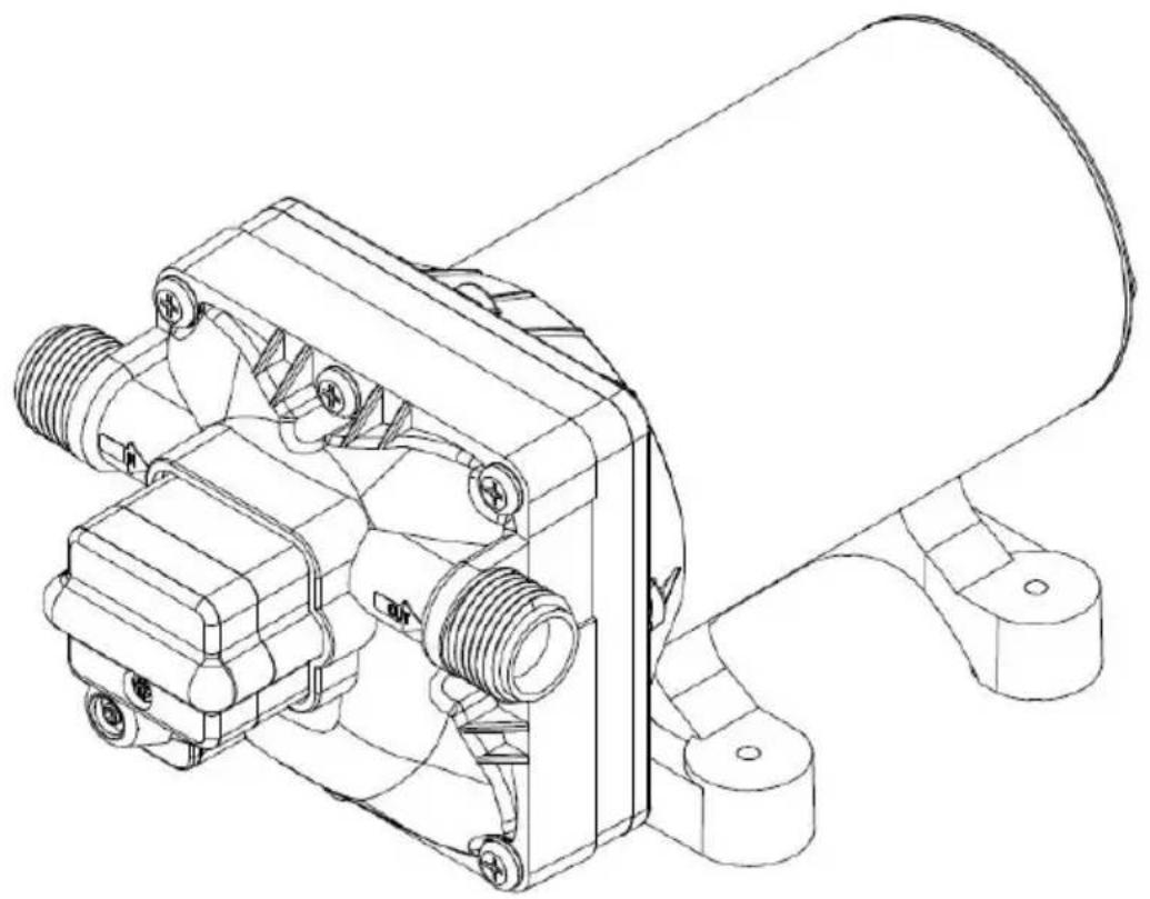 Vevor NMDP42-G30-55-12 - POMPA DO WODY PITNEJ 12 V - 1