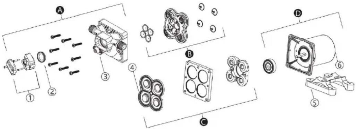 Vevor NMDP42-G30-55-12 - EXPLODED VIEWS - 1