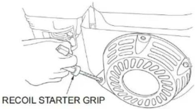 Vevor SCWP50 - STARTING THE ENGINE - 5