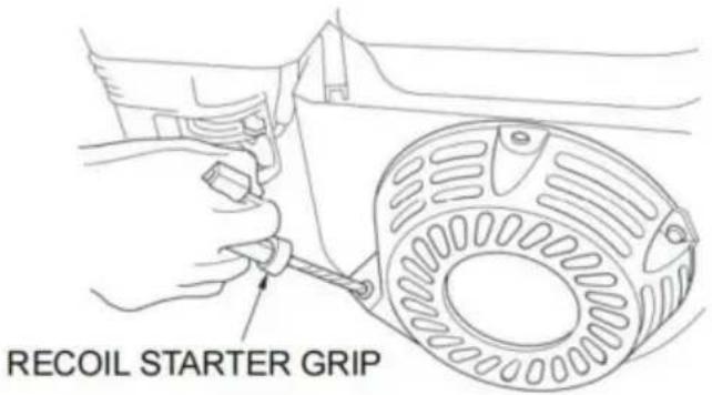 Vevor SCWP50 - AVVIAMENTO DEL MOTORE - 5