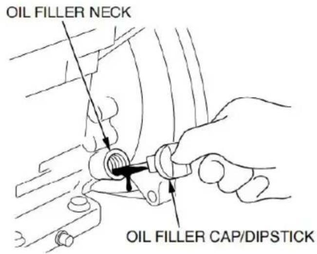 Vevor SCWP50 - CHECK ENGINE OIL LEVEL - 1