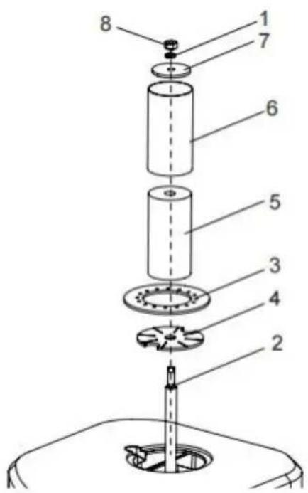 Vevor OSM-1 - INSTALLATION DER SPINDEL - 2