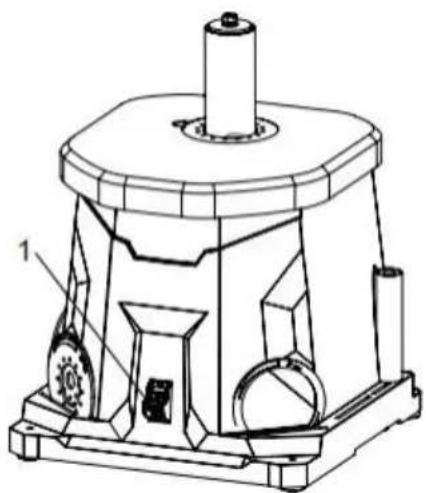 Vevor OSM-1 - AAN/UIT-SCHAKELAAR MET VEILIGHEIDSSLEUTEL - 1