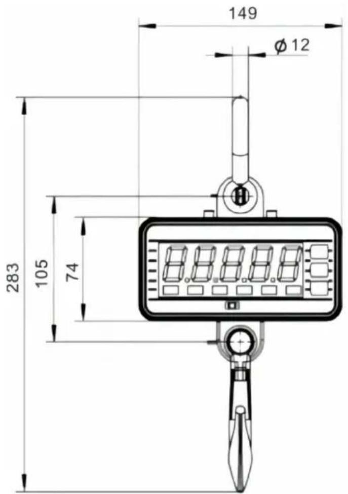 Vevor OCS-S1 - Dimensions et poids - 1