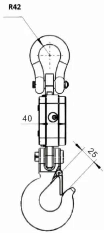 Vevor OCS-S1 - Dimensiones y peso - 2
