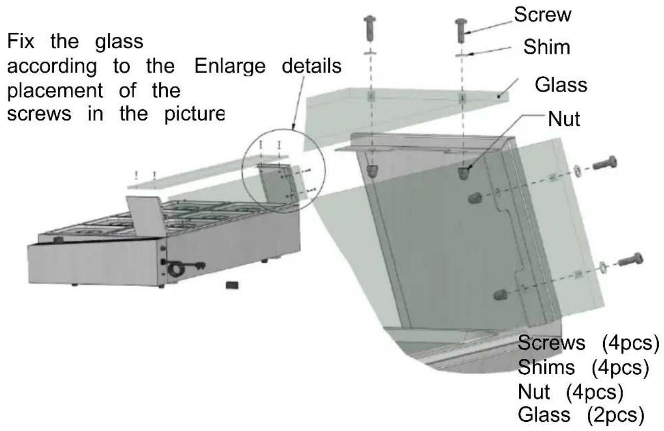 Vevor SC-TC-213 - SC-TC-2108 Installation diagram - 2