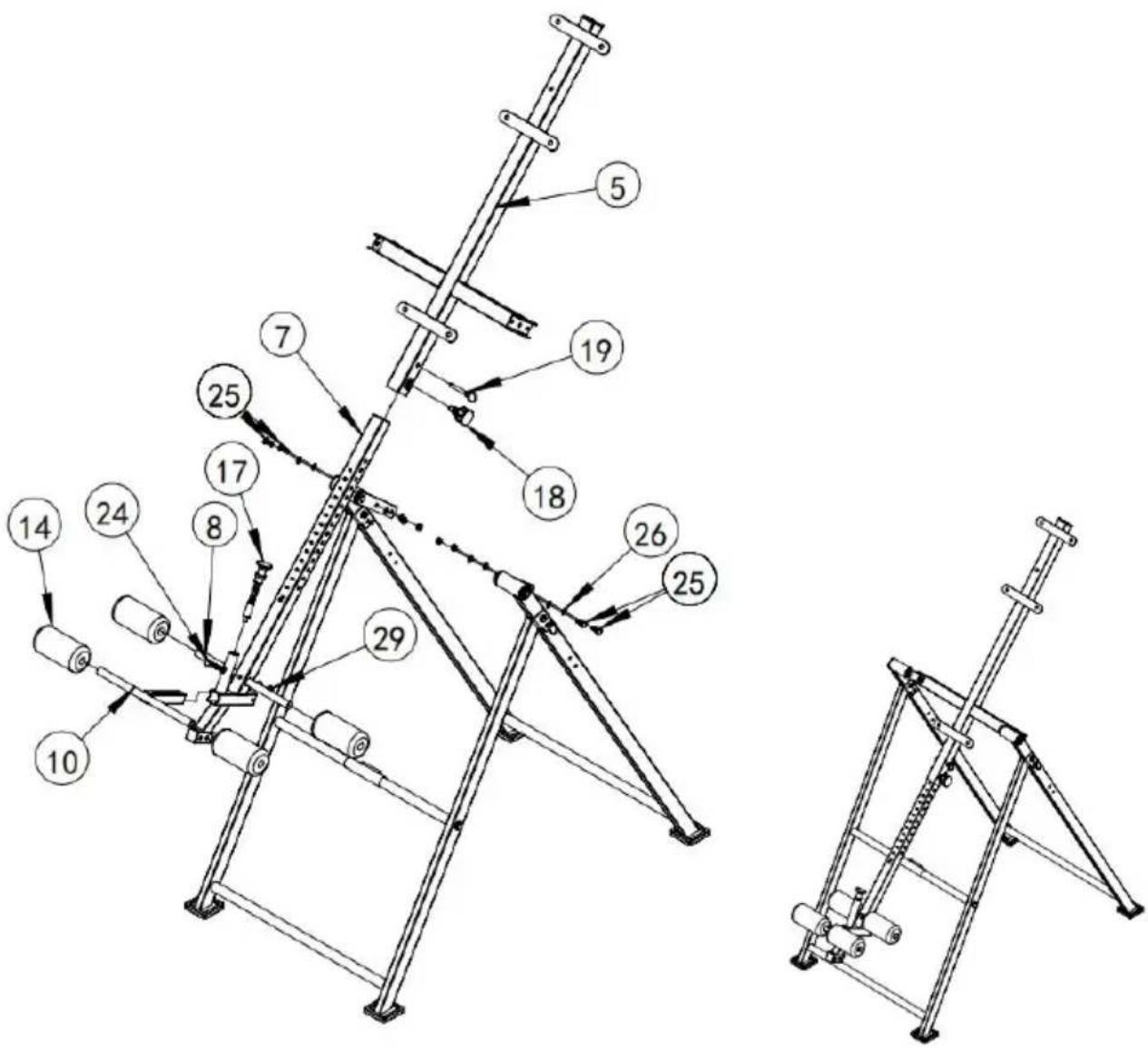 Vevor QD003 - Installationssteg - 3
